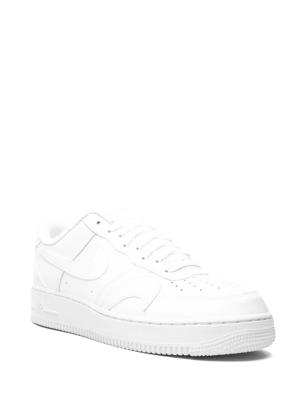 Nike Air Force 1 '07 LV8 "Misplaced Swoosh - Triple White"