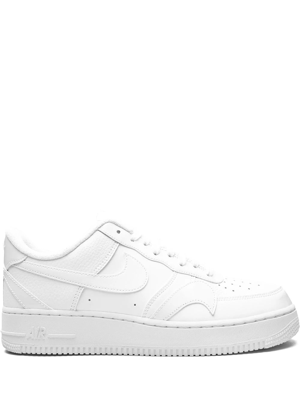 Nike Air Force 1 '07 LV8 "Misplaced Swoosh - Triple White"