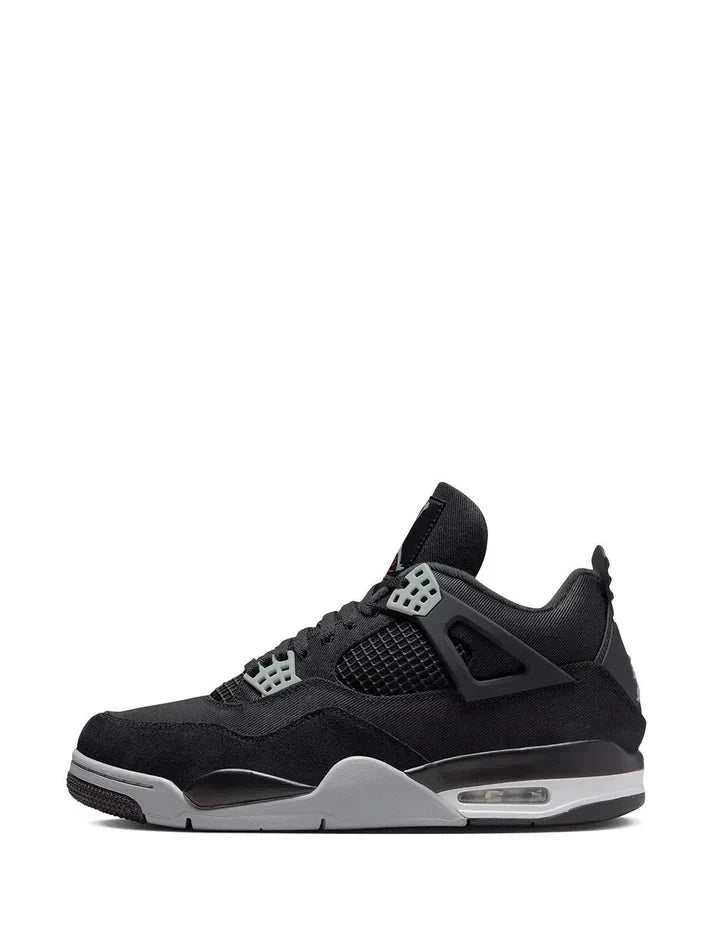 Nike Air Jordan 4 "Black Canvas"