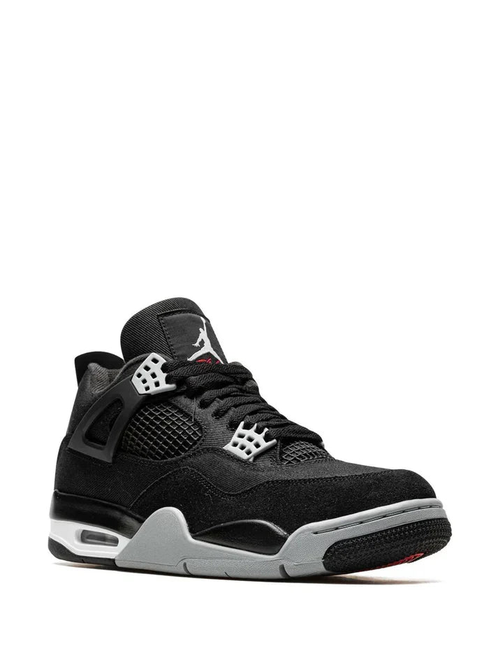 Nike Air Jordan 4 "Black Canvas"