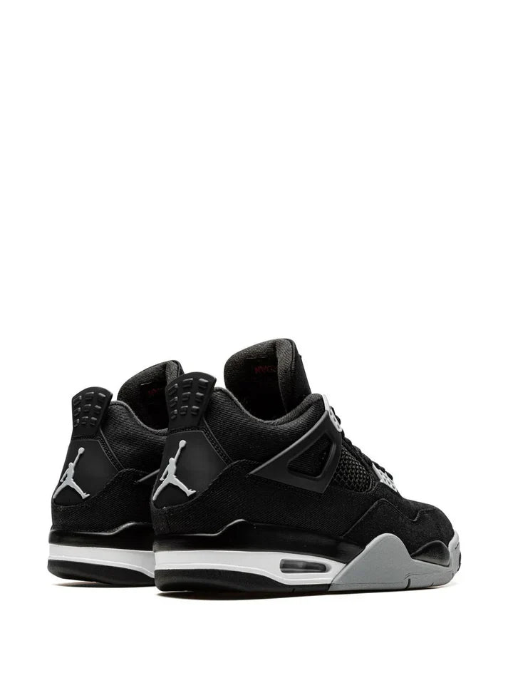 Nike Air Jordan 4 "Black Canvas"
